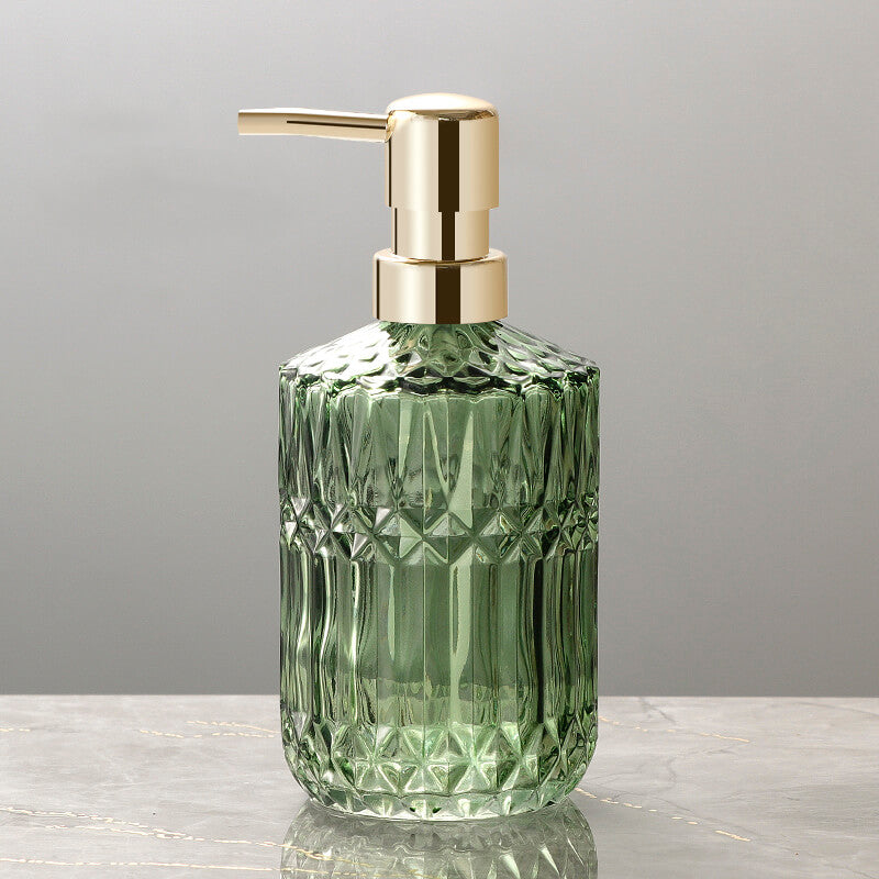 Skanto | Diamantmønster Glass Såpeholder