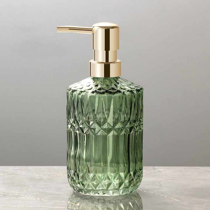 Skanto | Diamantmønster Glass Såpeholder