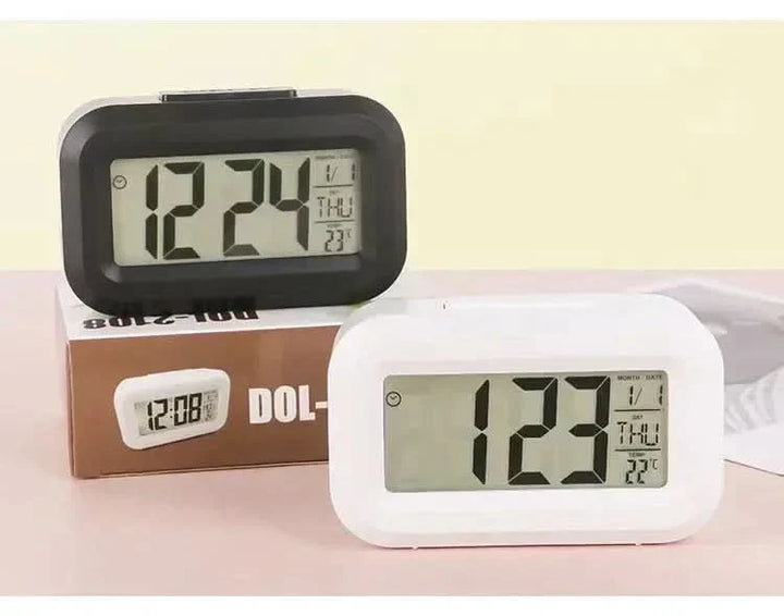 Skanto | Digital LED Vekkerklokke med Sovefunksjon