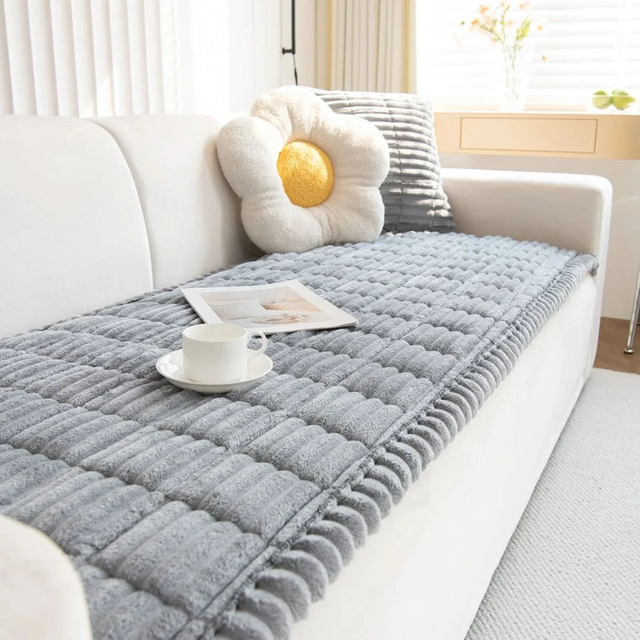 Skanto | WarmHaven - Premium-Jacquard-sofa trekk for helårs komfort