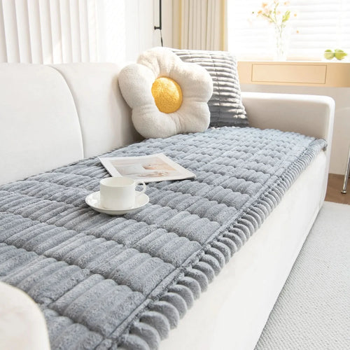 Skanto | WarmHaven - Premium-Jacquard-sofa trekk for helårs komfort
