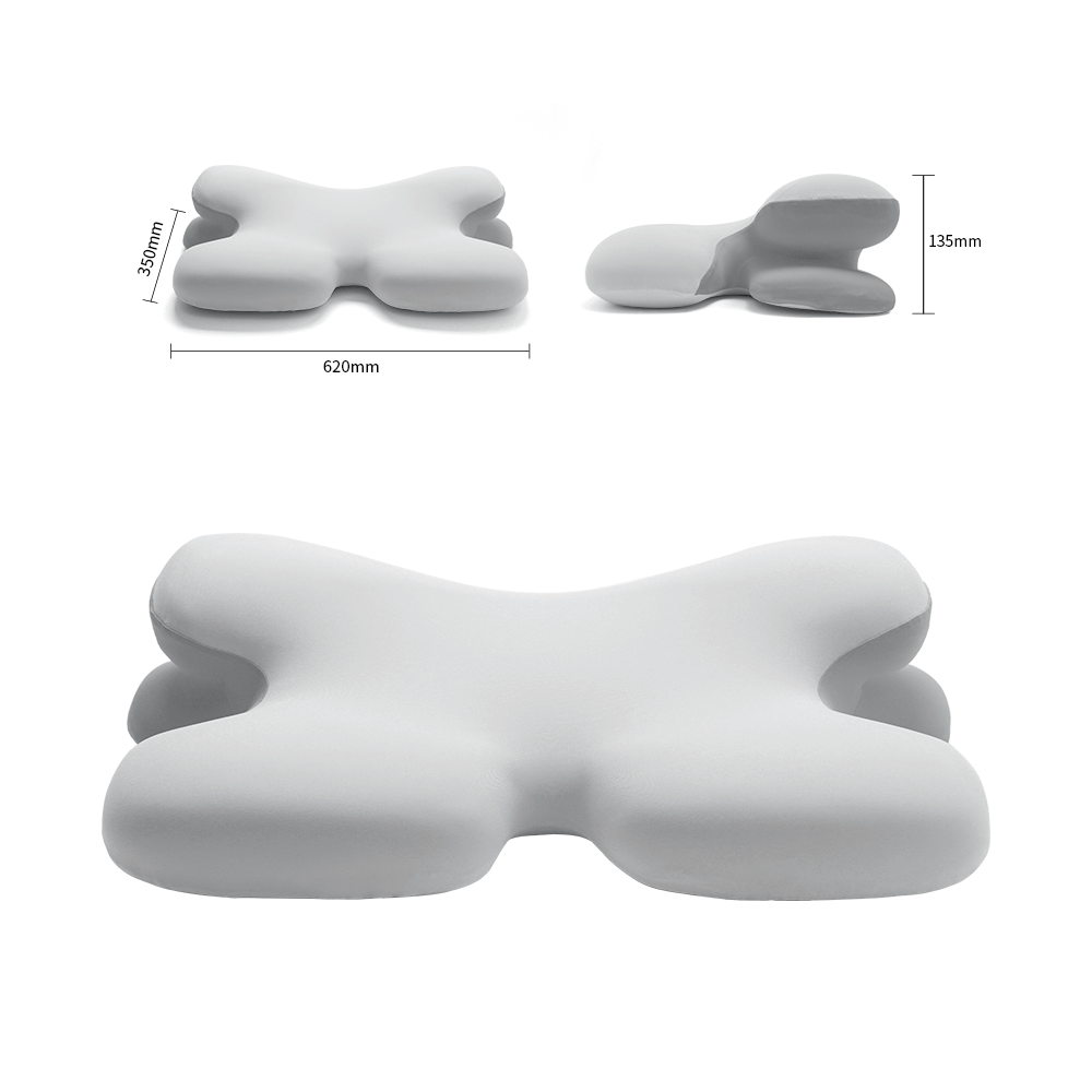 Skanto | Ergonomisk Cervical Pillow | Memory Foam, Nakkestøtte & Ideell for Rolig Søvn