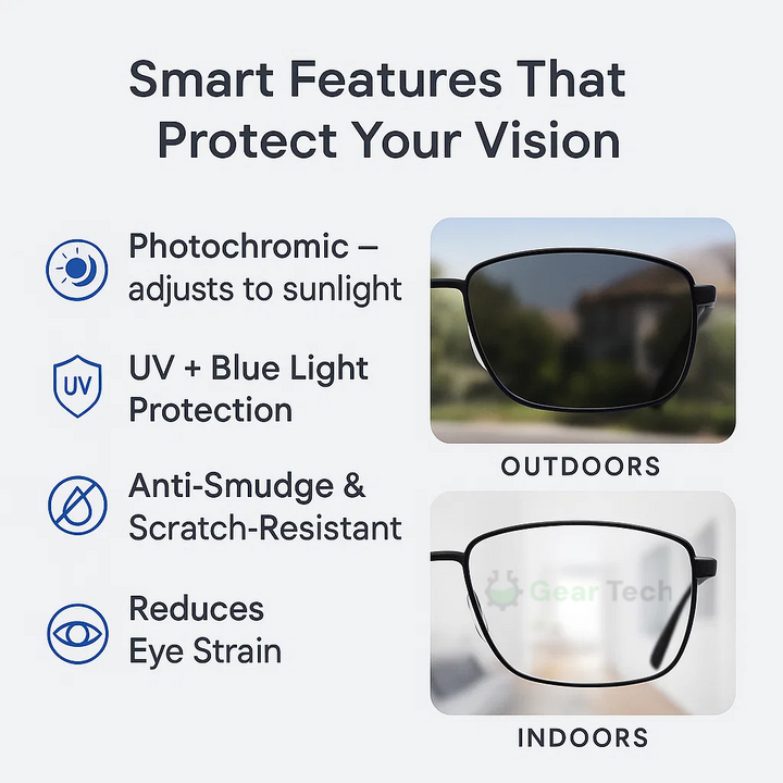 Skanto | Progressive Multifocal Glasses for Clear Vision - Tysk intelligent design for hverdagsbruk