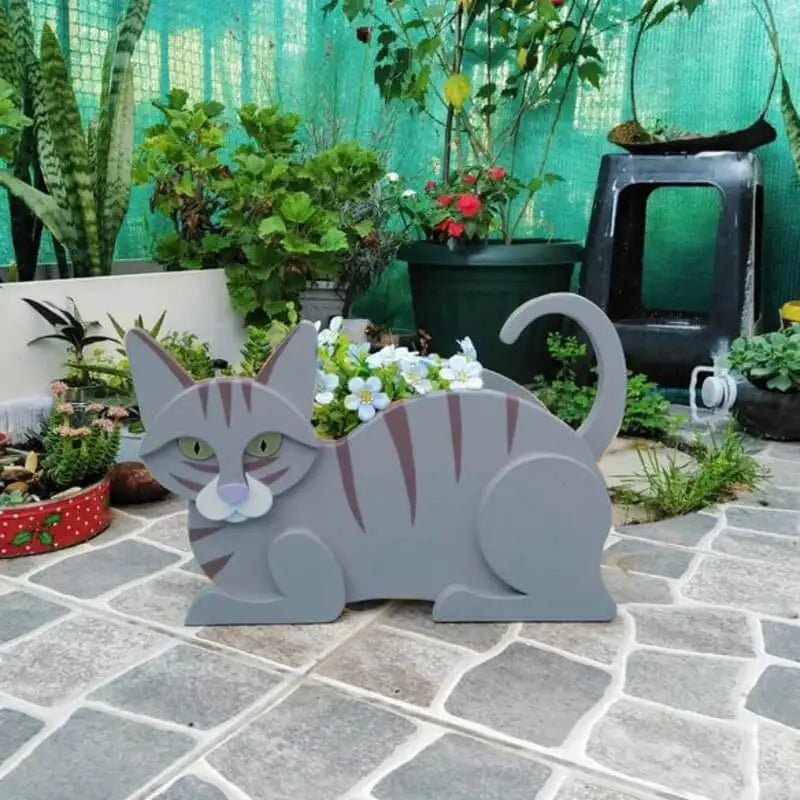 Skanto | Katt-formet DIY Hagepotte - KittyKraft