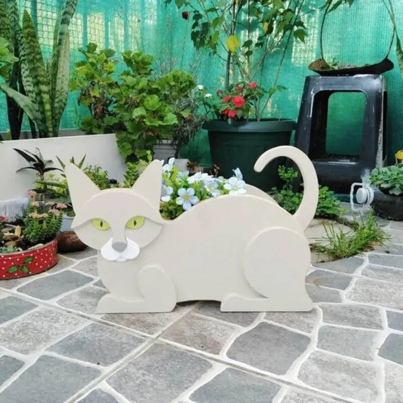 Skanto | Katt-formet DIY Hagepotte - KittyKraft