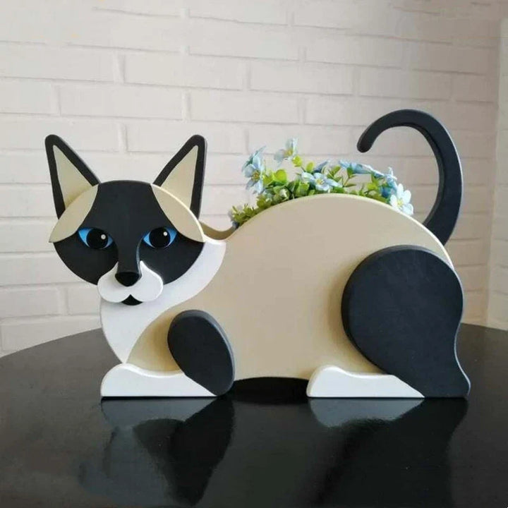 Skanto | Katt-formet DIY Hagepotte - KittyKraft