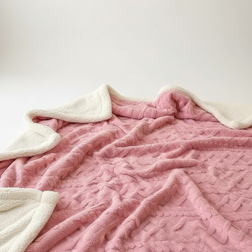 Skanto | WarmHome Vinterpledd – Luksus Lamull Fleecepledd med Dobbeltsidig Design
