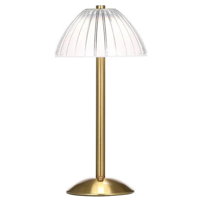 Trådlamp LED bordlampe med dimmefunksjon – Øyevennlig nattbordlampe for stue og soverom | Skanto