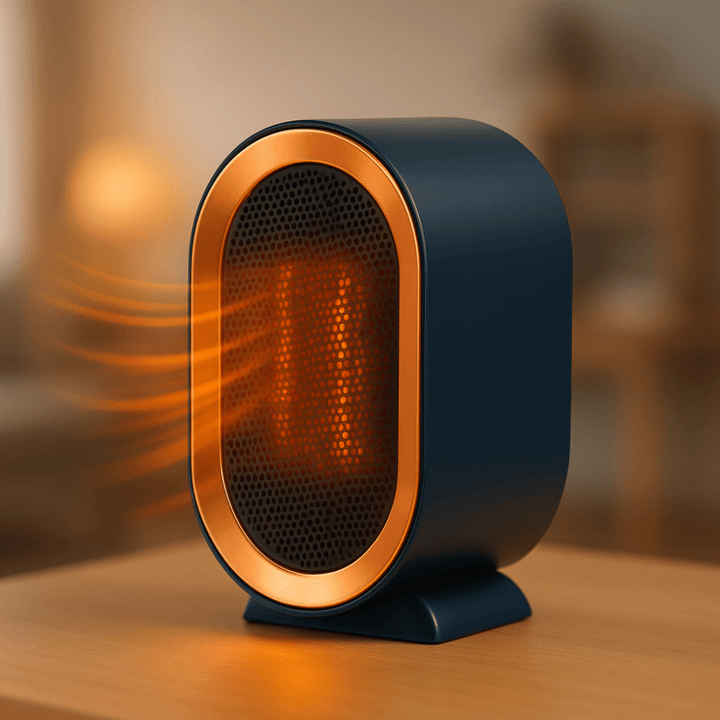 Skanto | HeatMate bærbar keramisk varmeovn – energieffektiv romoppvarming med stille drift