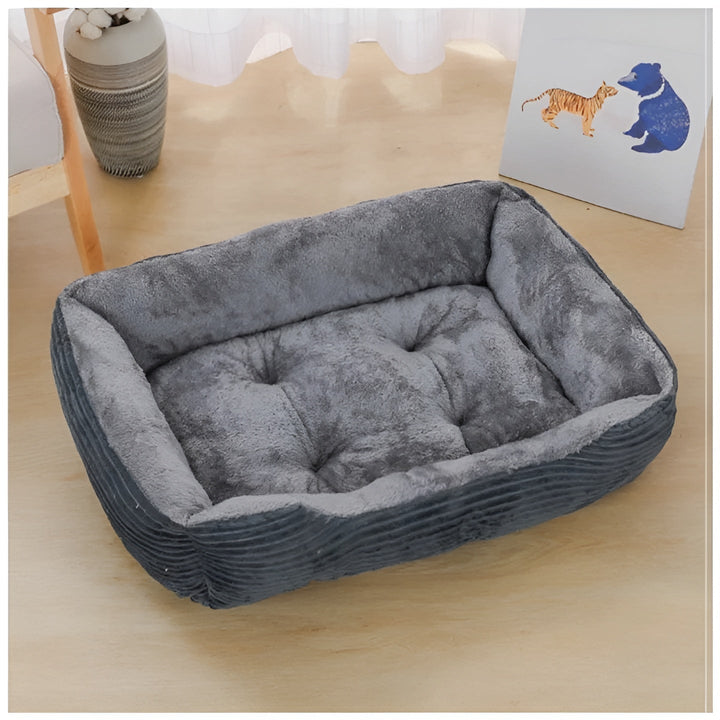 Luksus ortopedisk plysj kjæledyr seng - PlushNest | Skanto