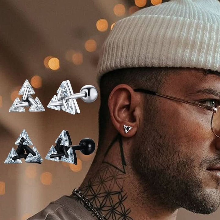 Skanto | Trekantøreringer med studlås, lett og moderne design