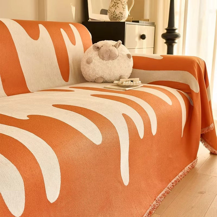 Skanto | Dripping Color Chenille Sofa Cover