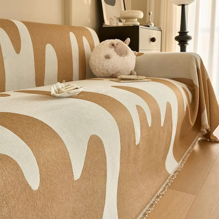 Skanto | Dripping Color Chenille Sofa Cover
