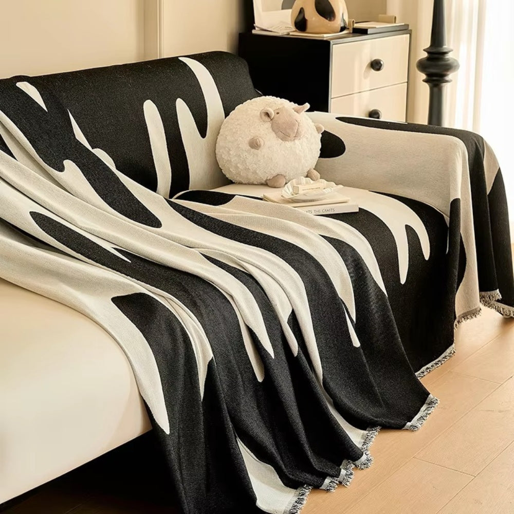 Skanto | Dripping Color Chenille Sofa Cover