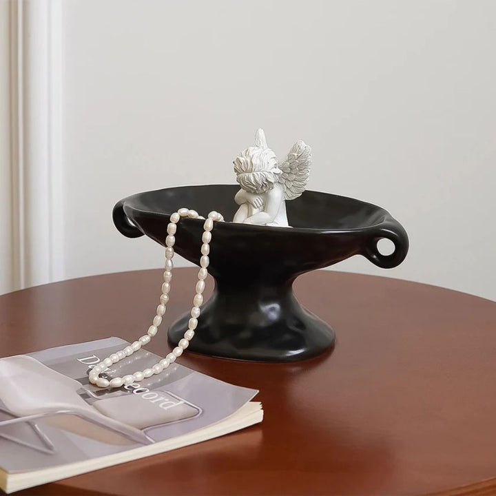 Skanto | Dual-Øre Keramisk Oval Organisator
