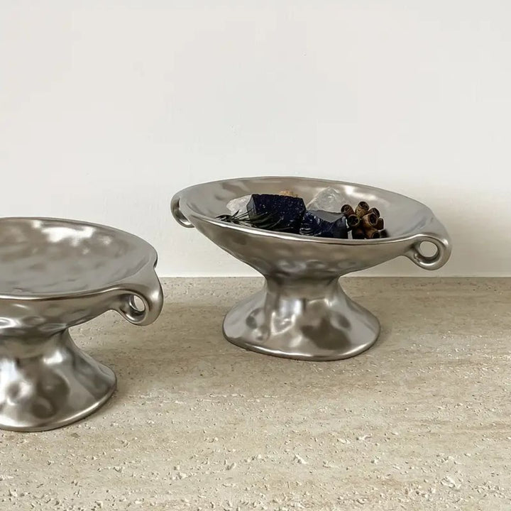 Skanto | Dual-Øre Keramisk Oval Organisator