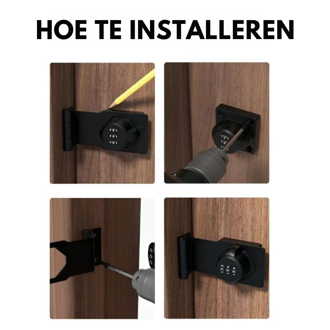 Skanto | Kode Dør Lås Uten Nøkkel