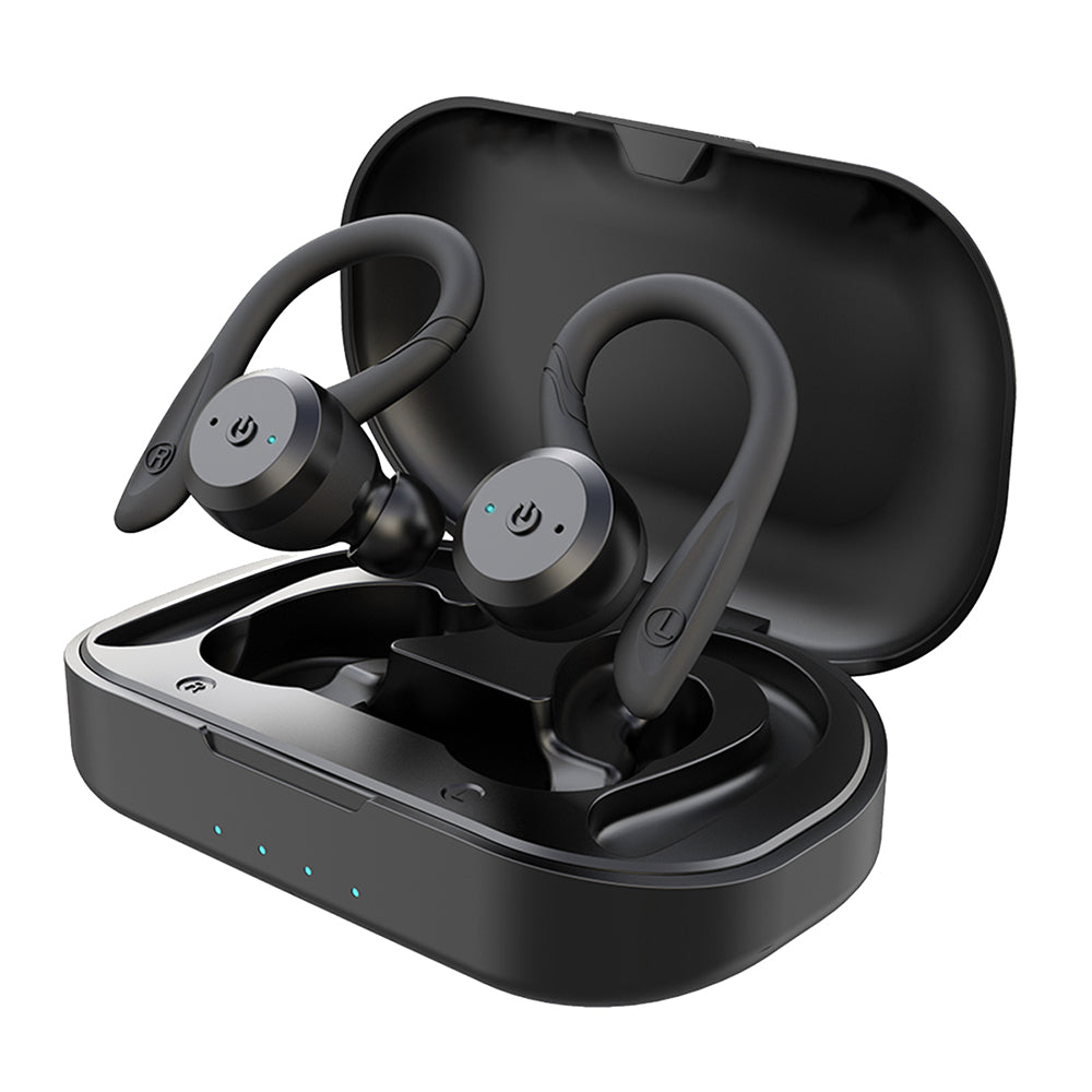 Skanto | Vega Vanntette Trådløse Sportørepropper – 20 Timer Spilltid | Bluetooth 5.0, IPX7 for Svømming & Fitness