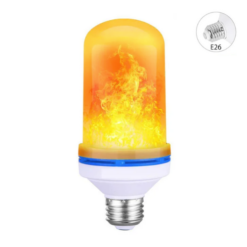 Skanto | FlameGlow LED-lampe – Flammende effekt for varm og koselig atmosfære