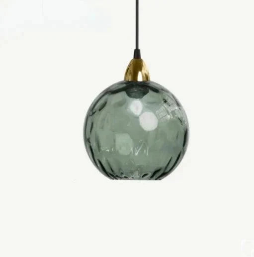 Skanto | Glasora Pendellampe - Transparent Glassball med LED-belysning