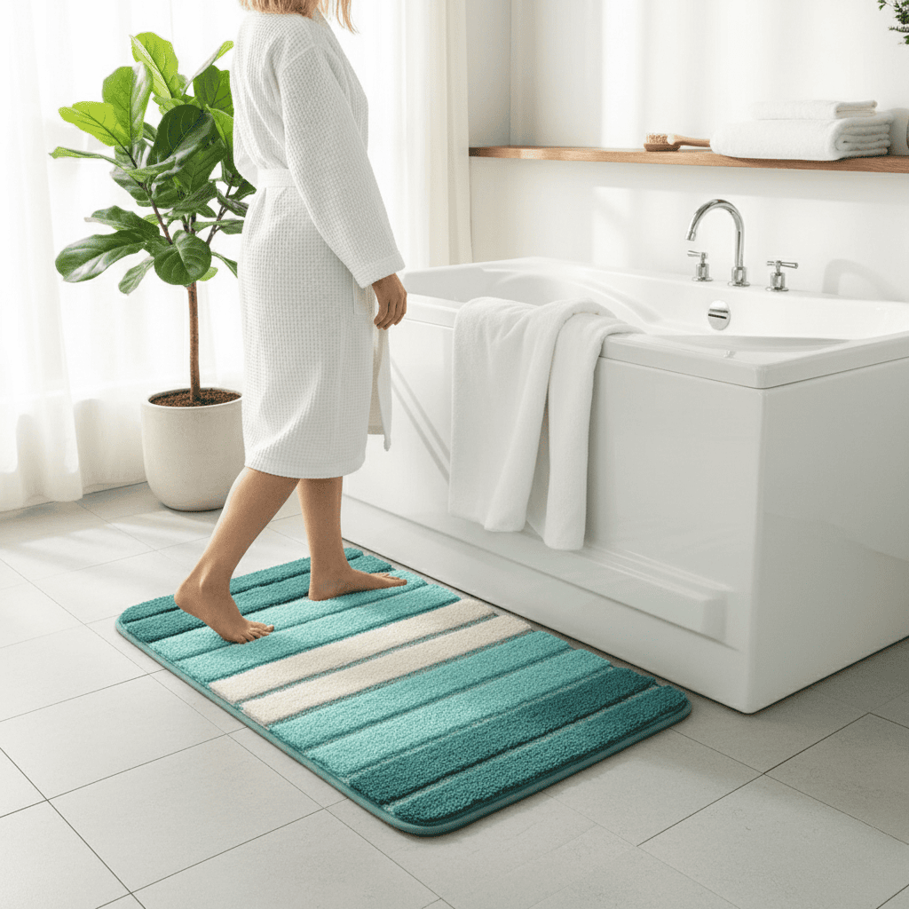 Skanto | Absorbent og hurtig-tørkende mikrofiber badematte