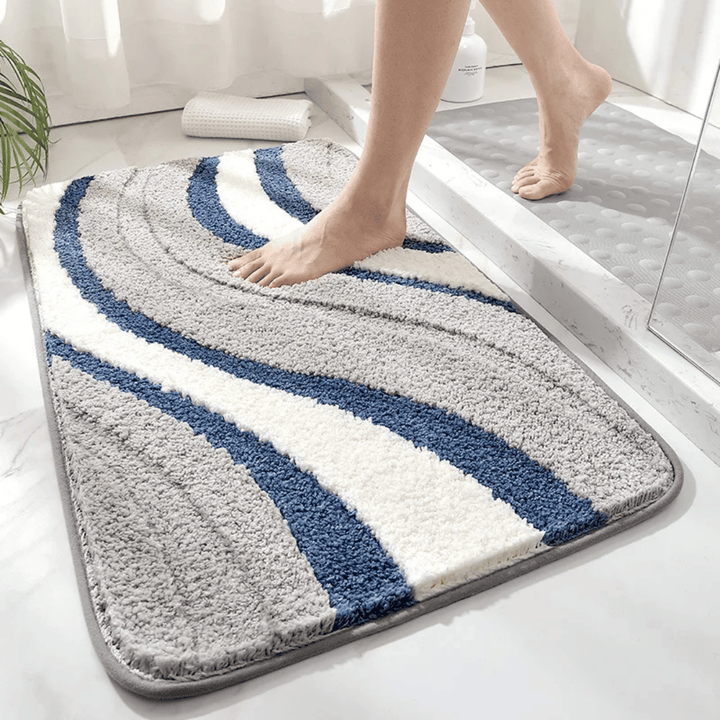 Ultraweiche Badematte aus umweltfreundlicher Mikrofaser