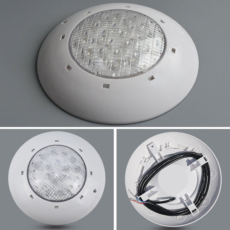 Skanto | 18x3W ABS plastbassengvegglampe undervannsbelysning (Hvit)