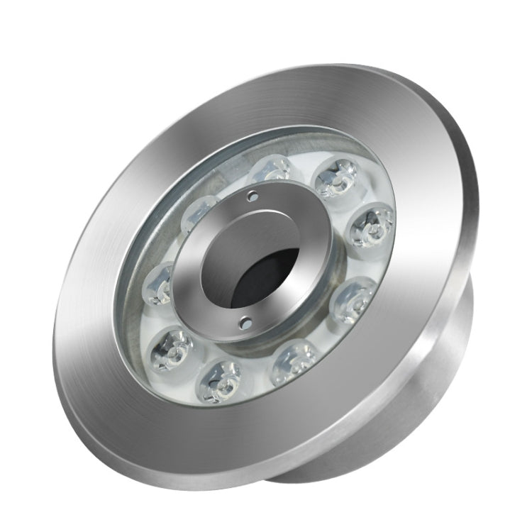 18W Landskap Fargeforandringsring LED Rustfritt Stål Undervannsfontenelys (Fargerik)