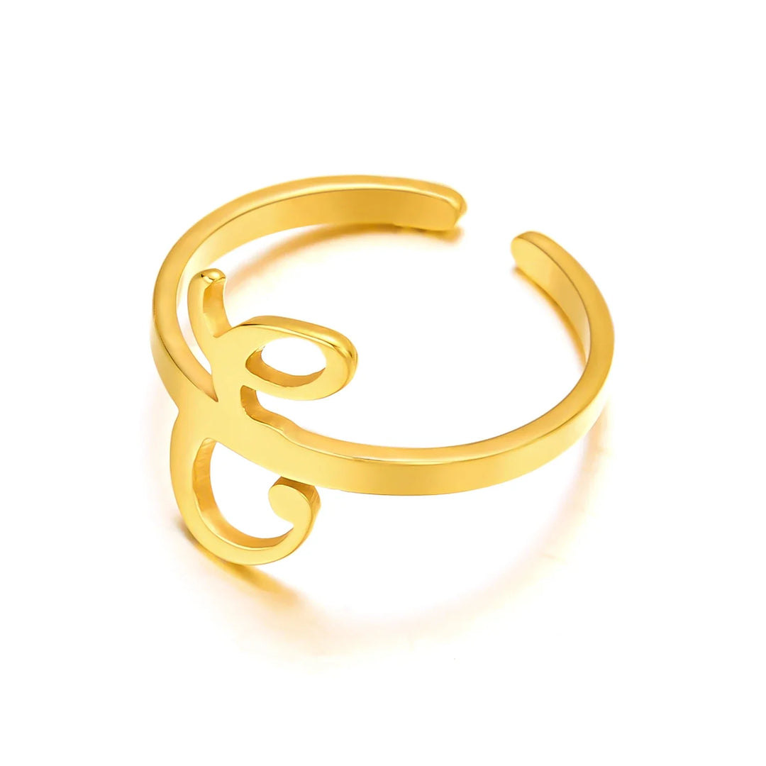 Skanto | Justerbar Kursiv Skrivebokstav Ring