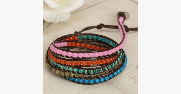 Skanto | Jord Element Wrap Armbånd