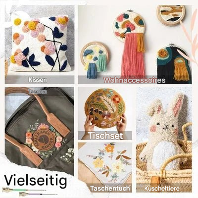 Skanto | EasyStitch™ Broderingsnåler Sett for Forbedret Broderingsopplevelse