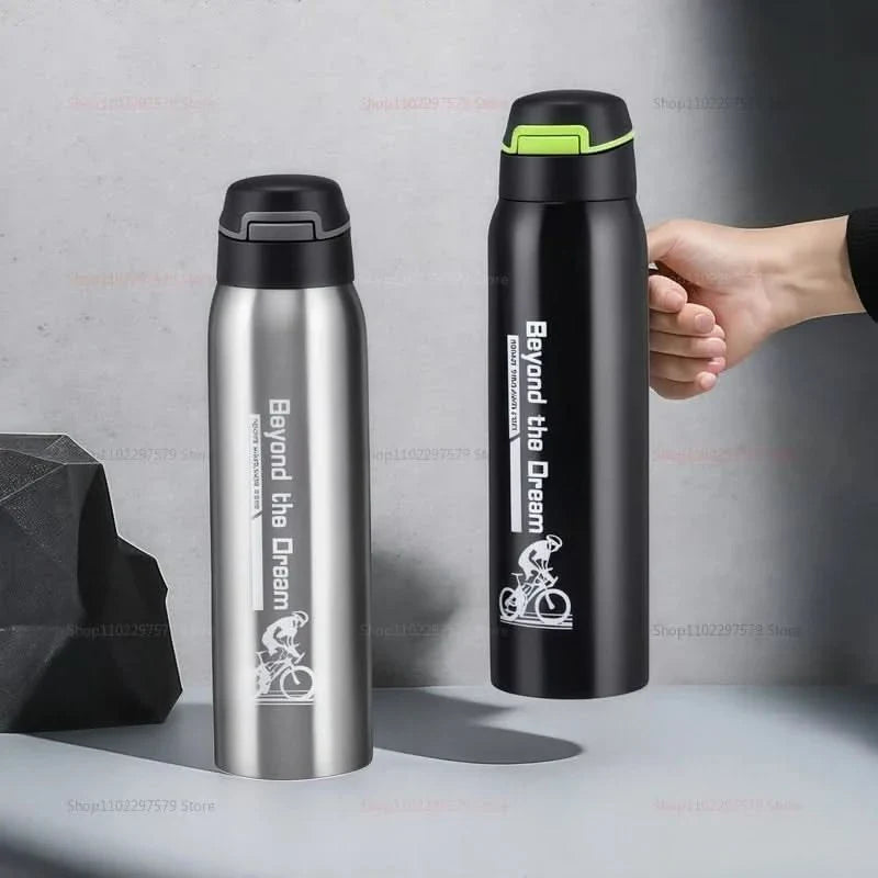 Skanto | Vakuum Rustfritt Stål Vannflaske 500ml, Dobbeltvegget & Lekkasjesikker