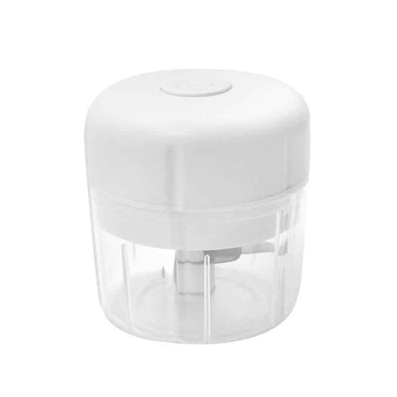 Oppladbar Mini Hakkemaskin (USB) 100 eller 250 ml. - 250 ml. hvit | Skanto