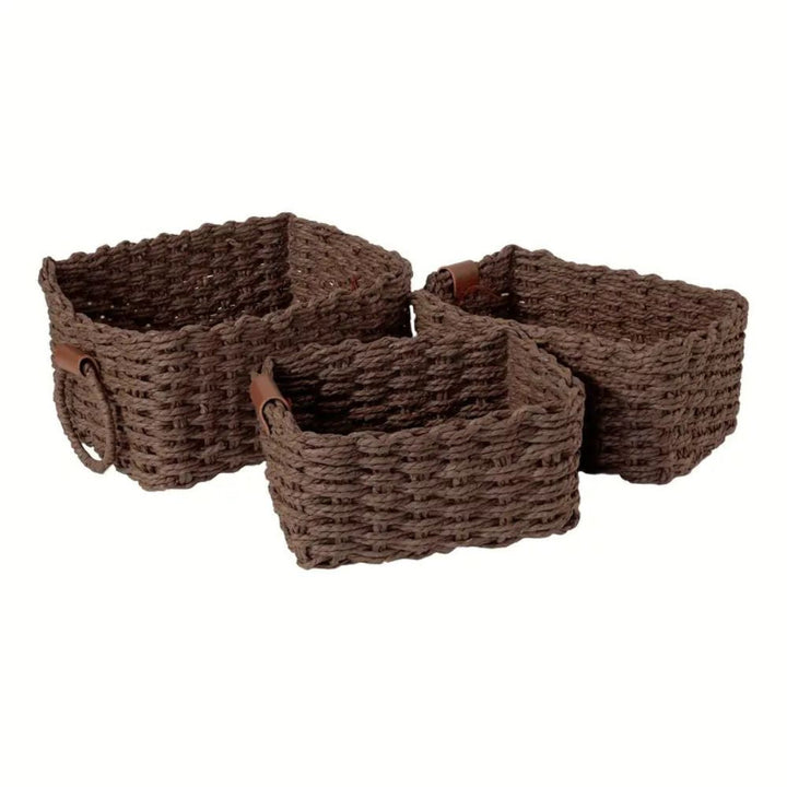Skanto | Elegant Rattanvev Kurvssett