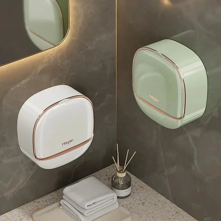 Elegant vanntett såpeskål med dreneringsområde