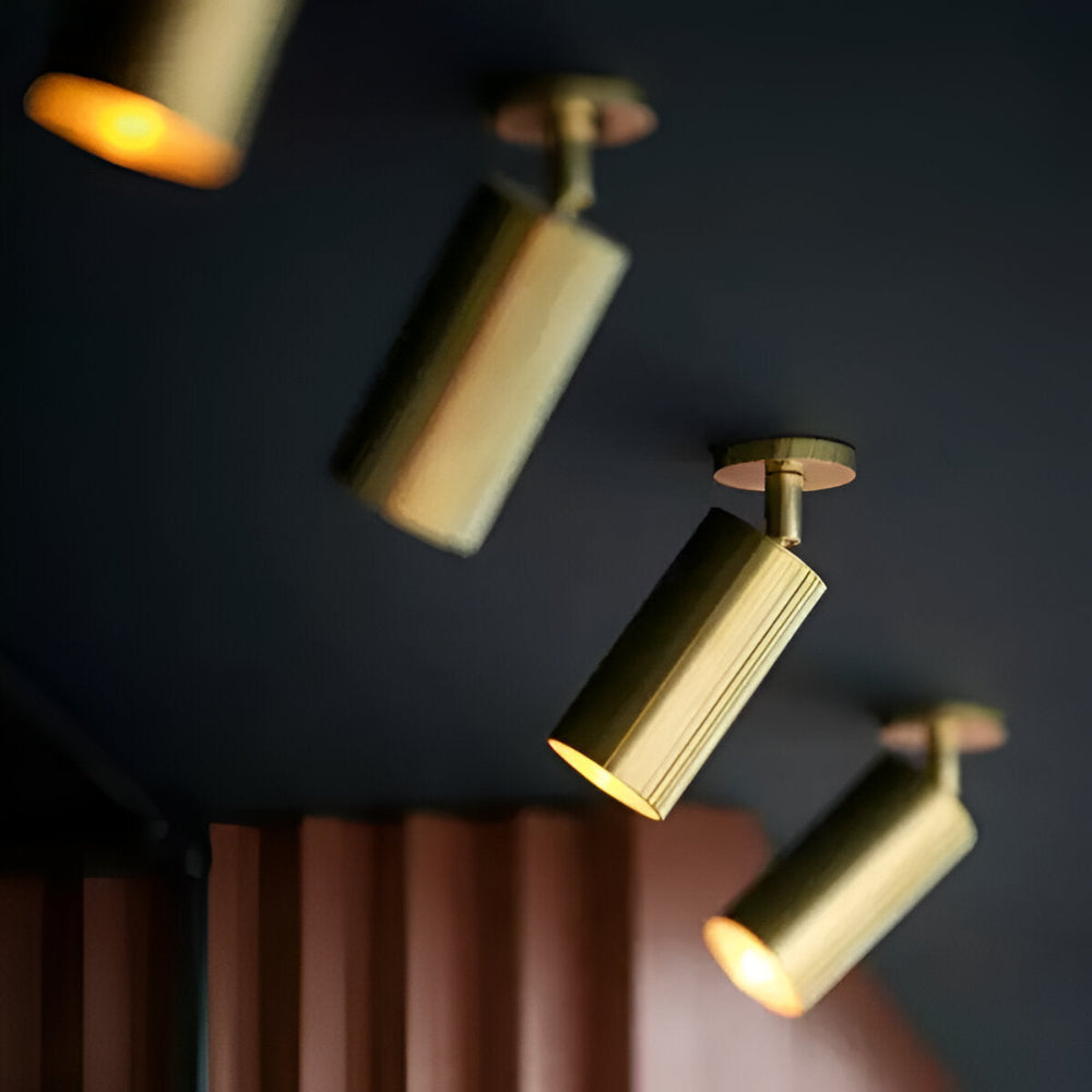 Skanto | Messing LED Taklampe Moderne Design