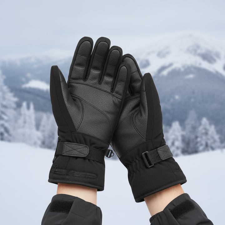 Skanto | ThermoGrip Varmehansker – Vanntette Unisex Hansker med 3 Varmeinnstillinger og Berøringsskjermfunksjon