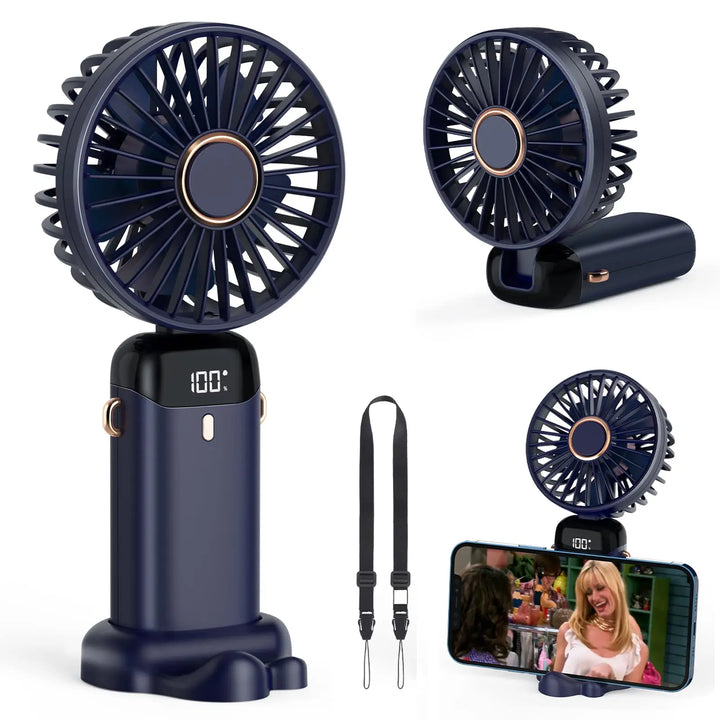 Skanto | Praktisk vifte med telefonholder