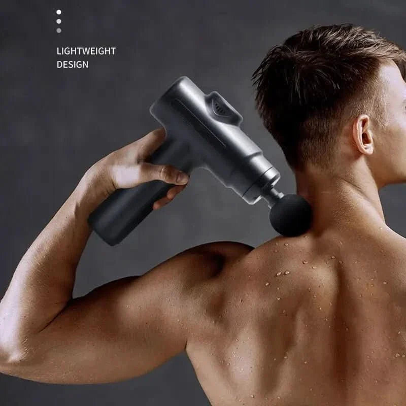 Skanto | Elektrisk Massasje Gun med 8 Vedlegg for Dypvevsmassasje