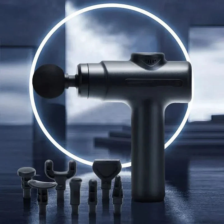 Skanto | Elektrisk Massasje Gun med 8 Vedlegg for Dypvevsmassasje