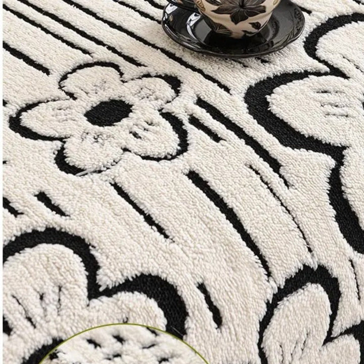 Skanto | Brodert Blomst Myk Sofa Beskytter