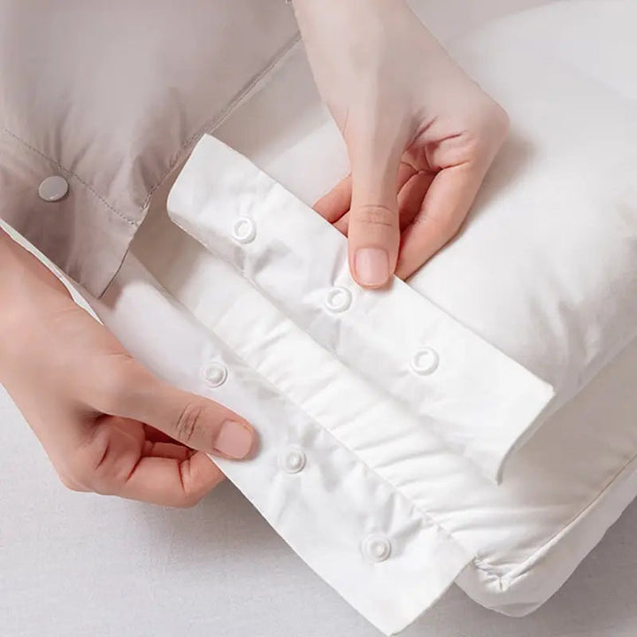 Ergonomisk nakkepute med to lag