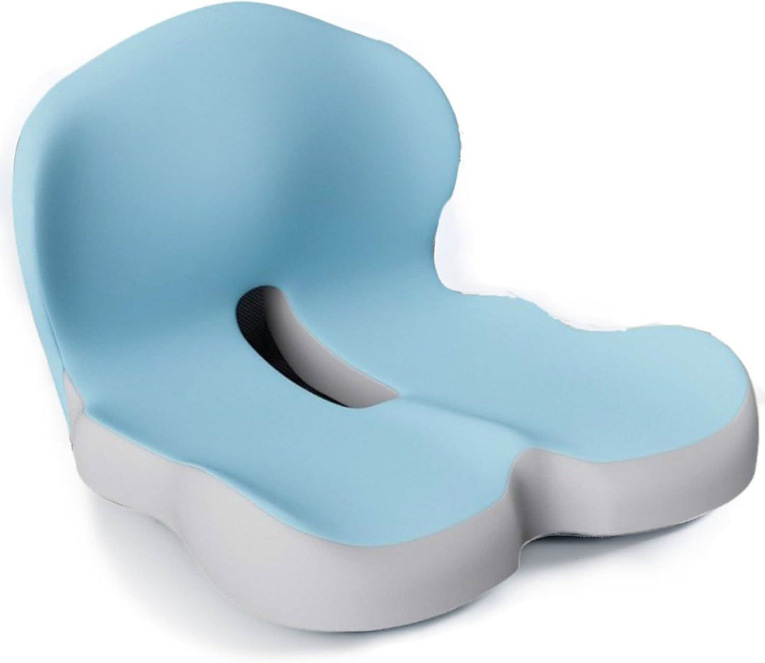 Skanto | Ergonomisk setepute med ryggstøtte for kontor, bil og reise
