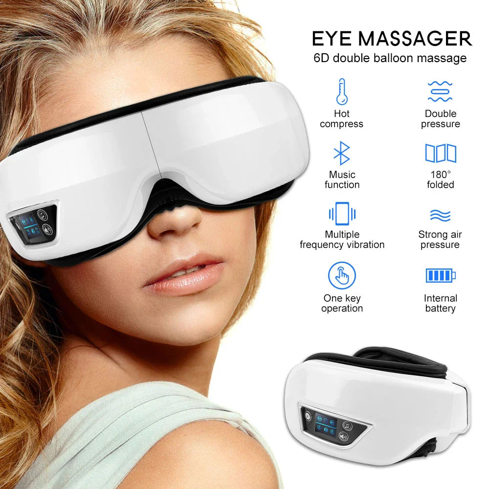 Skanto | Øye Massager Varme Terapi Vibrasjon Øyepleie