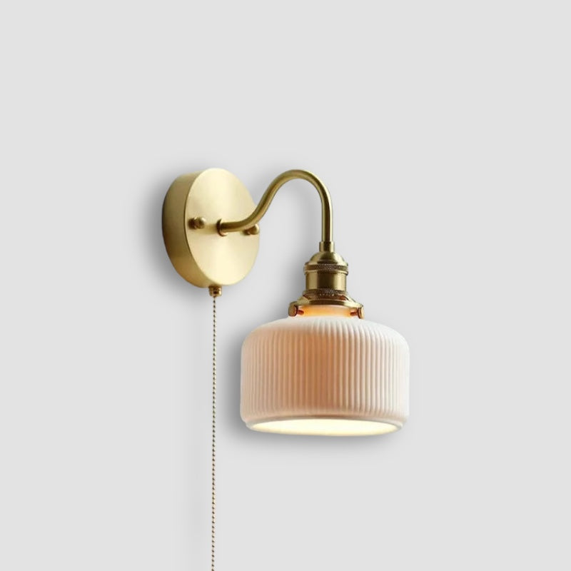 Skanto | ScandiAura – Stilfull Keramisk Vegglampe med Nordisk Design