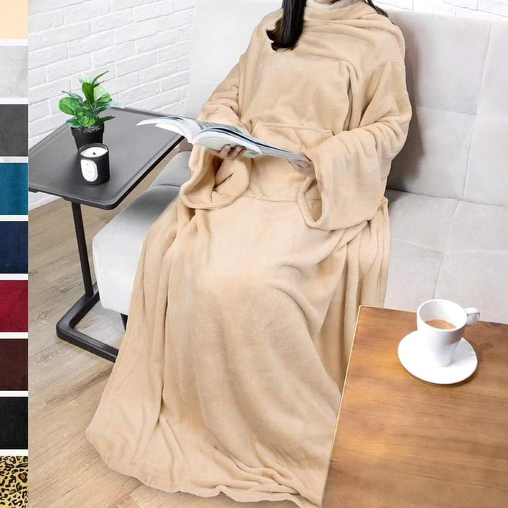 Skanto | Fleece Teppe med Ermer