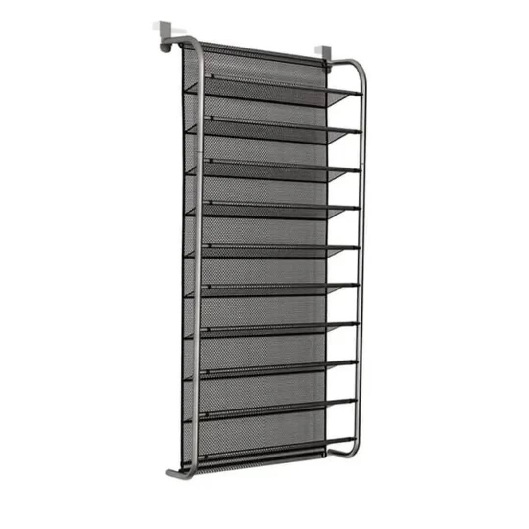 Skanto | 10 Tier Over The Door Sko Rack Organizer