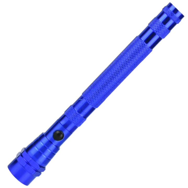 Teleskopisk magnetisk LED-lommelykt