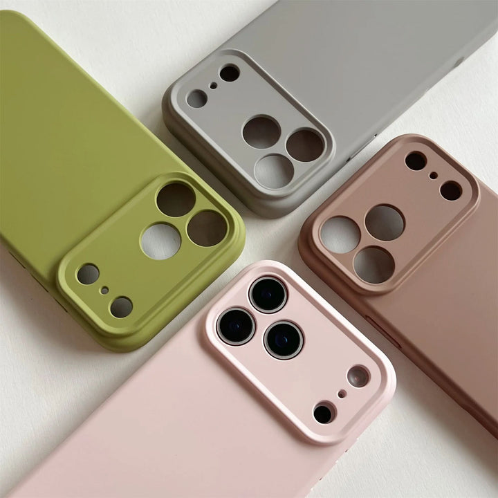 Skanto | Fargerik, sjokkbestandig silikonveske for iPhone 16 & 17-serien