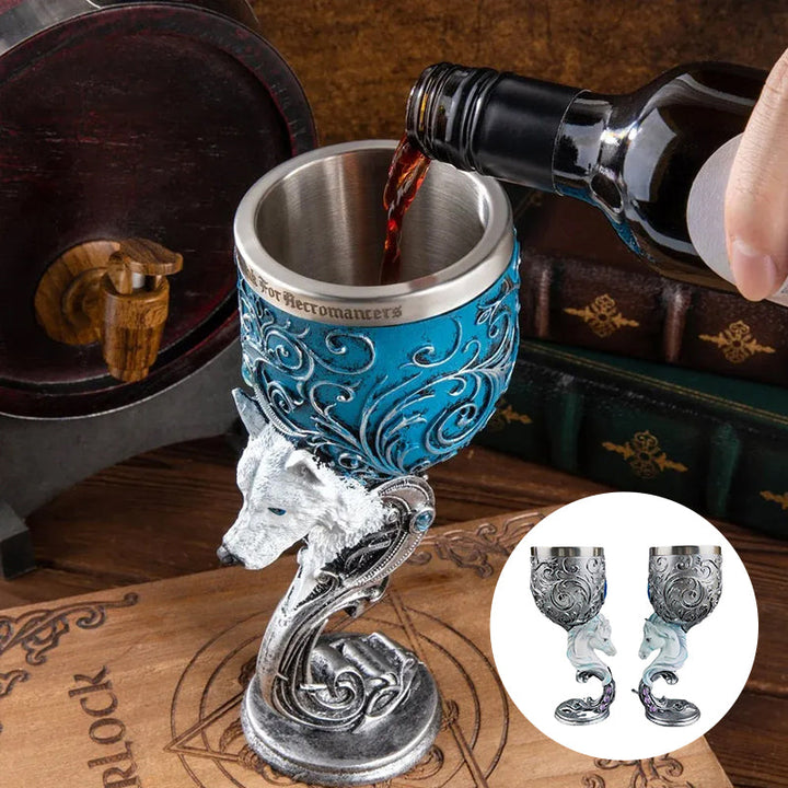 Skanto | 3D utskåret vintage Champagne Glass
